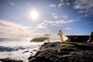 PHOTO WEDDING STYLE_海ロケプラン（お台場・葛西・城ヶ島の海と空を背景に撮影）