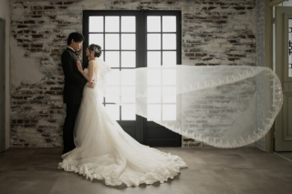 PHOTO WEDDING STYLE_洋装スタジオ（天候に左右されず和室やアンティークな空間で撮影を）
