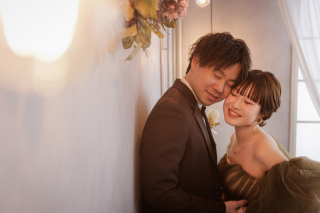PHOTO WEDDING STYLE_洋装スタジオ（天候に左右されず和室やアンティークな空間で撮影を）