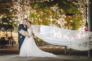 PHOTO WEDDING STYLE_丸の内イルミネーションは毎年11月〜2月まで丸の内仲通りで