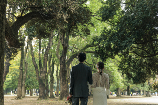 PHOTO WEDDING STYLE_森ロケプラン（代々木公園・葛西臨海・水元公園で自然を感じる撮影）