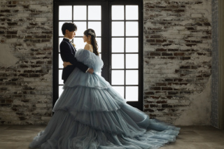 PHOTO WEDDING STYLE_洋装スタジオ（天候に左右されず和室やアンティークな空間で撮影を）