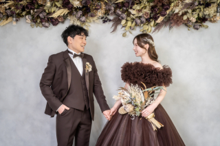 PHOTO WEDDING STYLE_洋装スタジオ（天候に左右されず和室やアンティークな空間で撮影を）