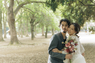 PHOTO WEDDING STYLE_森ロケプラン（代々木公園・葛西臨海・水元公園で自然を感じる撮影）