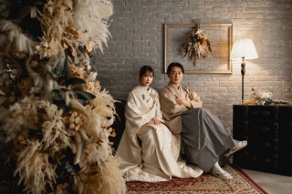 PHOTO WEDDING STYLE_和装スタジオ（伝統的な美とモダンなデザインが融合したスタジオで）