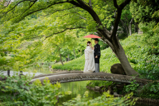PHOTO WEDDING STYLE_庭園・邸宅・神社仏閣ロケ（四季の彩りや伝統を感じる和装撮影）