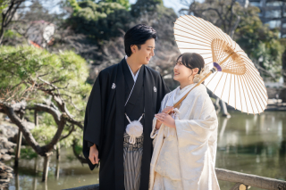 PHOTO WEDDING STYLE_庭園・邸宅・神社仏閣ロケ（四季の彩りや伝統を感じる和装撮影）