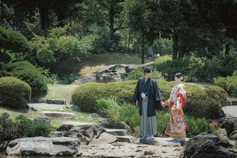 年内撮影限定!スタジオ撮影+アルバム付き☆【和装庭園ロケーション&洋装・夜・1ロケーション撮影】◎319600円→169800円