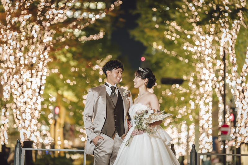 1月・2月撮影《12月成約限定》1日1組様【東京駅＆イルミネーション＆スタジオ撮影（３箇所）】◎204,800円→85,000円