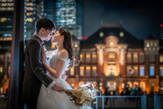 【返金保証付】2月・3月撮影《1月成約限定》1日1組様【東京駅周辺＆スタジオ（３箇所）】◎204,800円&rarr;85,000円