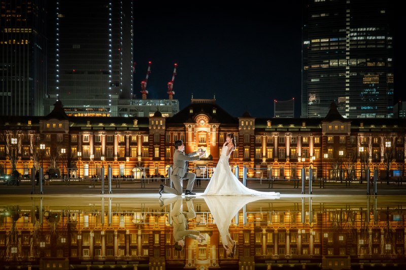 年内撮影限定!30,000円アルバム付き☆【洋装・夜・東京タワー・東京駅周辺3ロケーション撮影!】特別価格119800円