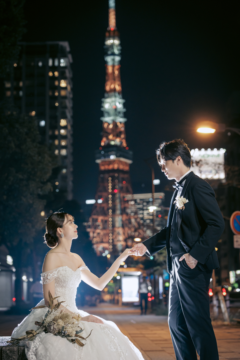 年内撮影限定!30,000円アルバム付き☆【洋装・夜・東京タワー・東京駅周辺3ロケーション撮影!】特別価格119800円