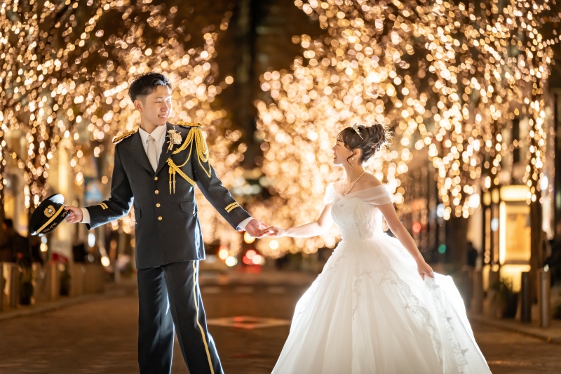 90日前先得割引!人物補正レタッチ付♪【洋装・夜・東京駅周辺3ロケーション(スタジオ付)】◎204800円→特別109800円