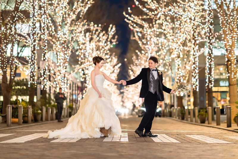 1月・2月撮影《12月成約限定》1日1組様【東京駅＆イルミネーション＆スタジオ撮影（３箇所）】◎204,800円→85,000円