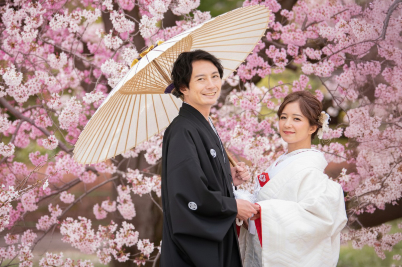 【返金保証付】期間限定・スタジオ＋アルバム付☆【和装・河津桜ロケ撮影プラン】◎174800円⇨109800円