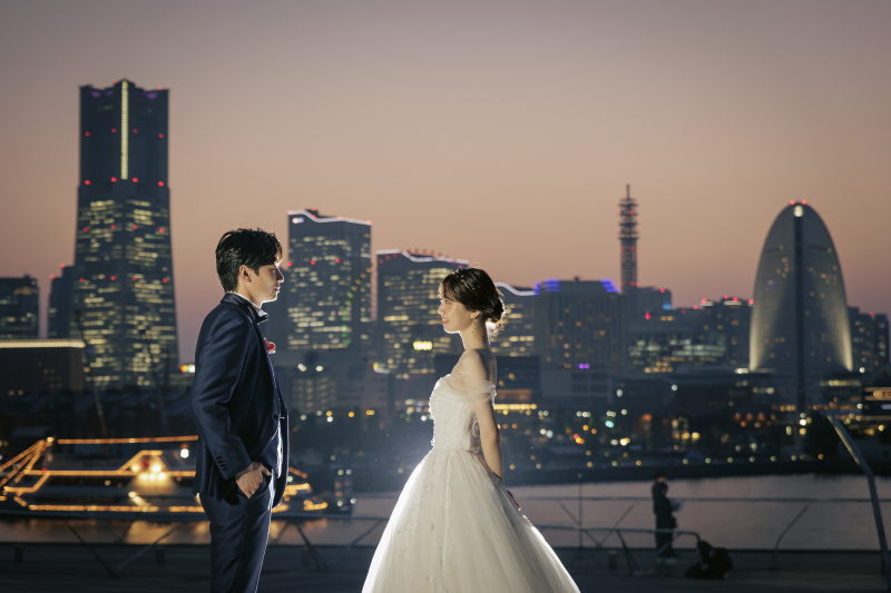 年内撮影限定!スタジオ撮影+アルバム付き☆【横浜大さん橋ロケーション撮影!】◎特別価格89800円