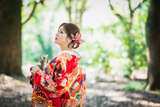 8月末限定！美肌レタッチ・アルバム付☆【和装・庭園ロケ／目白庭園など（スタジオ撮影付）】◎174800円→109,800円