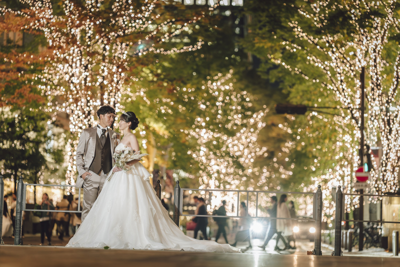 1月・2月撮影《12月成約限定》1日1組様【東京駅＆イルミネーション＆スタジオ撮影（３箇所）】◎204,800円→85,000円