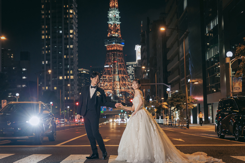 年内撮影限定!30,000円アルバム付き☆【洋装・夜・東京タワー・東京駅周辺3ロケーション撮影!】特別価格119800円