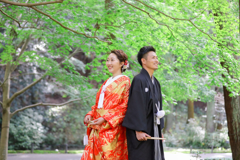 和装2点ロケーション撮影