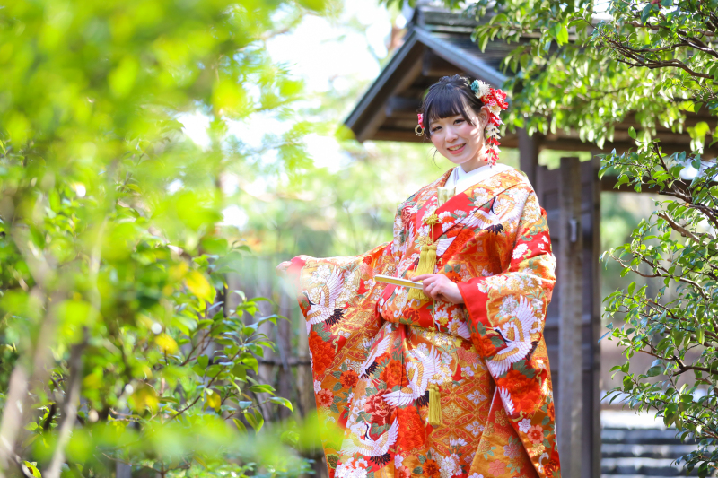 新婦様のソロショット