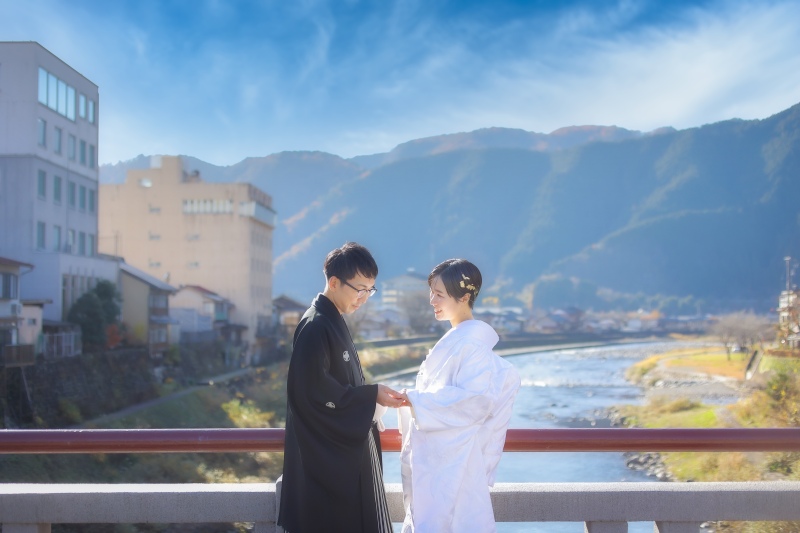 手つなぎショット