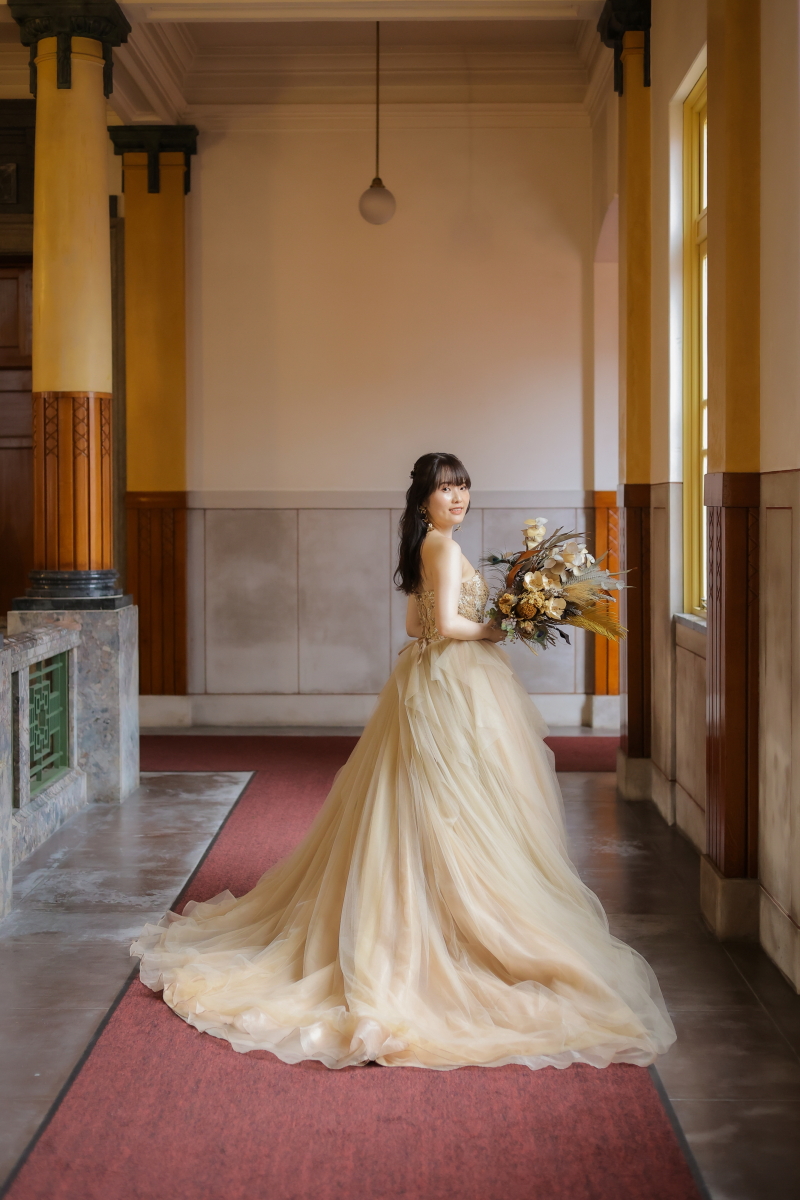 名古屋市政資料館の回路の奥行きを活かしたソロ撮影