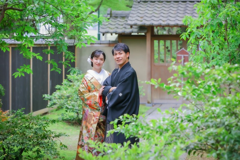 鶴舞公園＆庄内緑地公園ロケーションで【和装・洋装】鮮やかな新緑ウェディングフォト