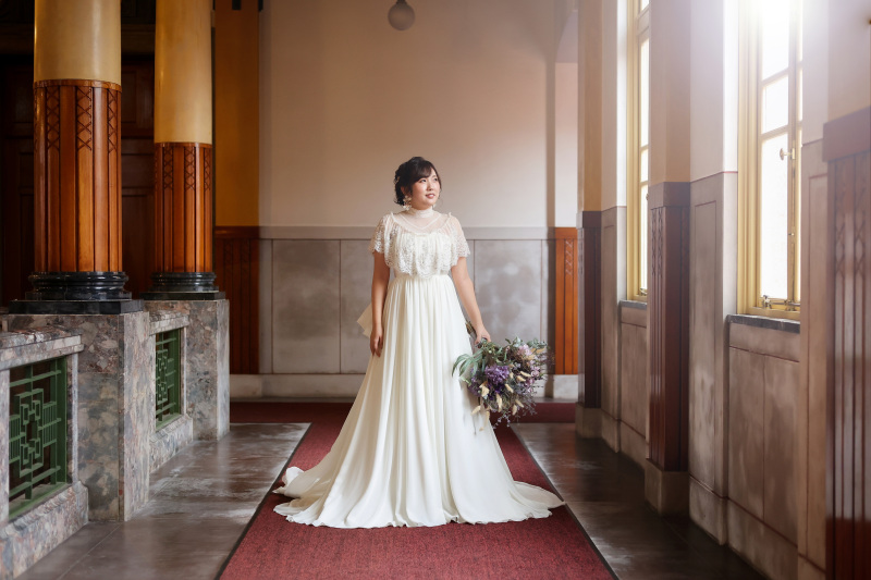 新婦様のソロショット