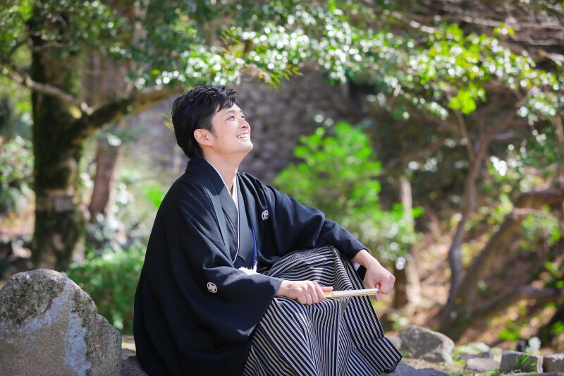 新郎様のソロショット撮影