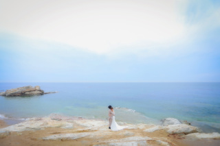 春の海ロケーション撮影