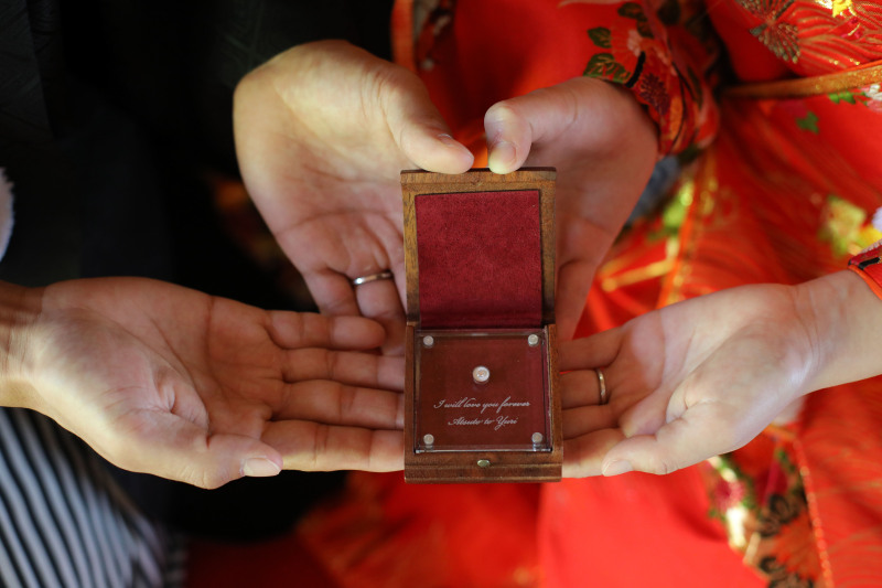 輝くダイヤモンドに想いをのせて