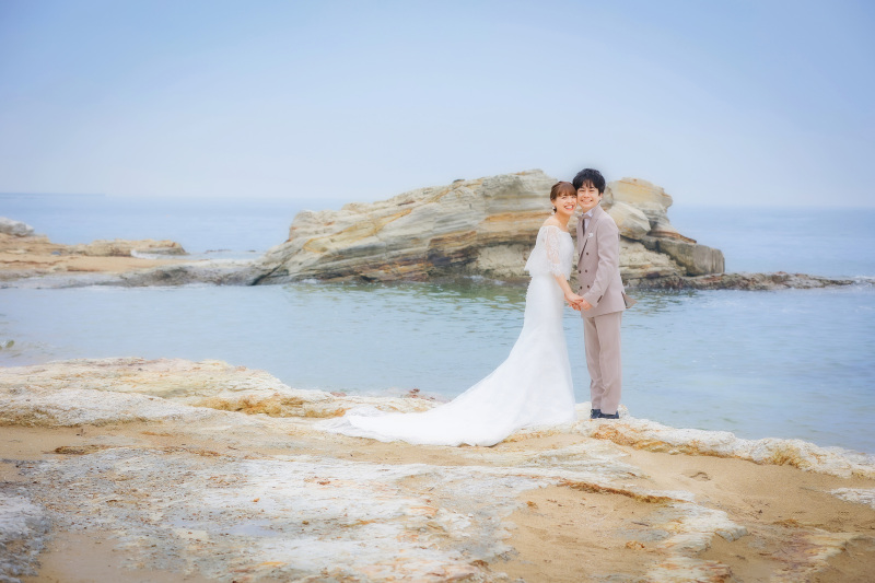 奥行き感を作り出す背景選択がポイント