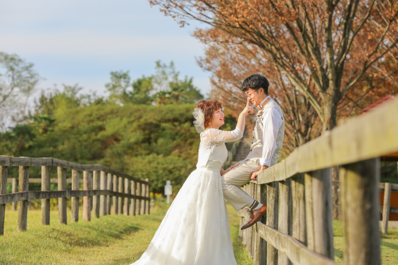 笑顔溢れる楽しげな撮影