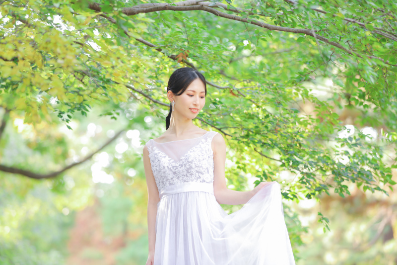 新婦様のソロショット