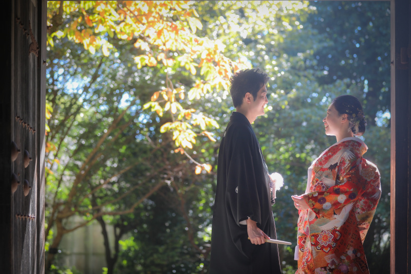 和装１点洋装１点ロケーション撮影