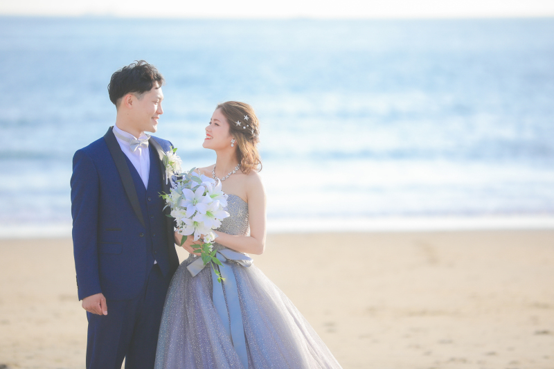 思い出のビーチでロケーション撮影