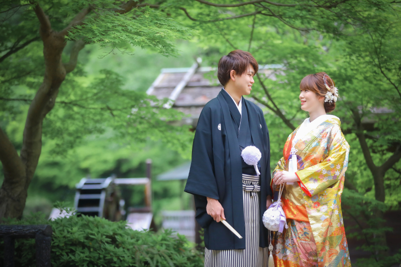 お持ち込みの和装ブーケ