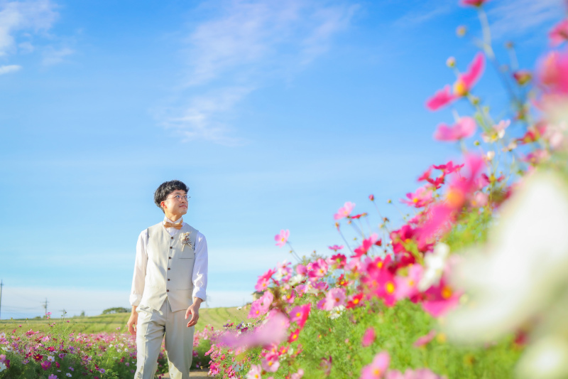 新郎様のソロショット