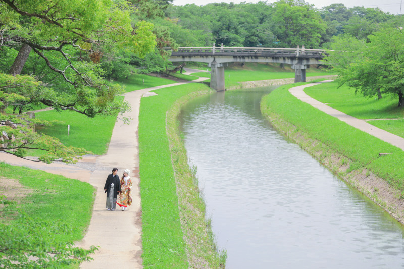 色打掛ロケーション前撮り