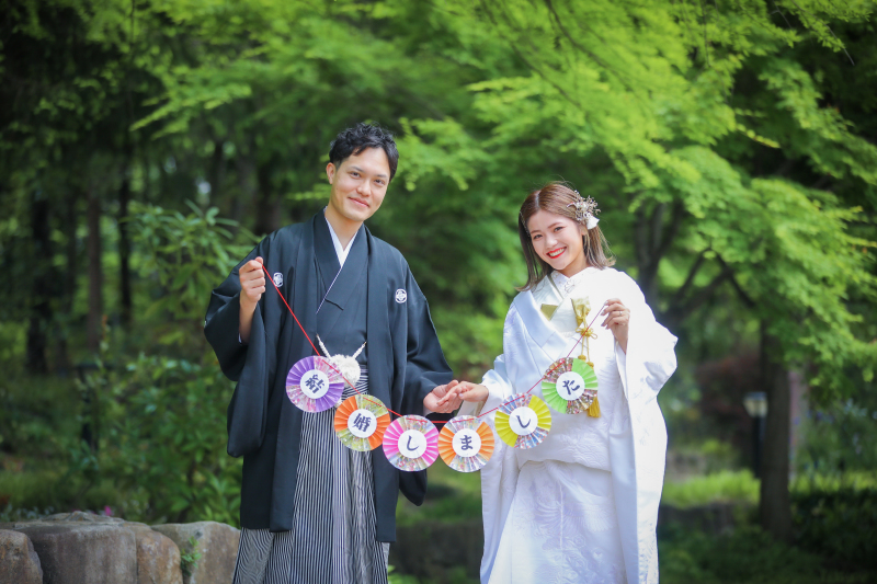 ご友人からプレゼントの手作りガーランド