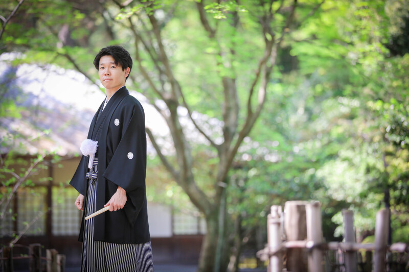 新郎様のソロショット撮影