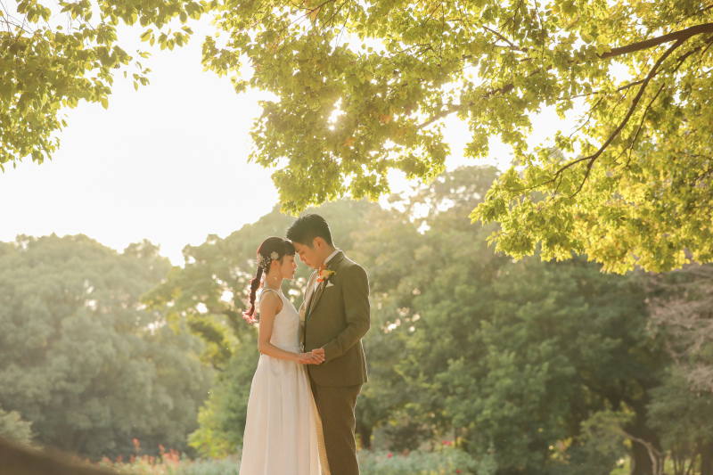 秋の雰囲気を活かして