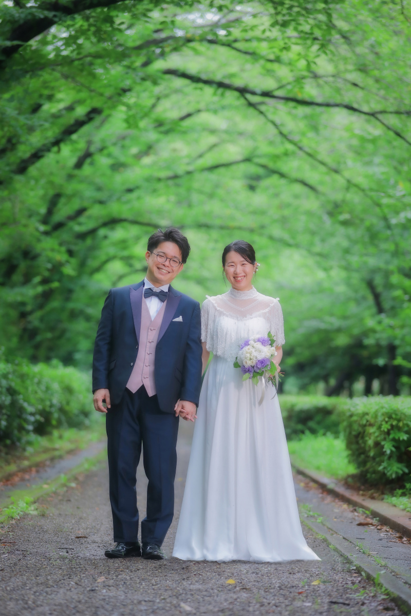 スタンダードを崩しカジュアルに全身撮影