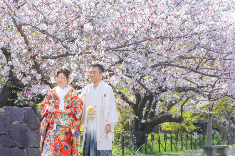 カメラマンと会話をしながら