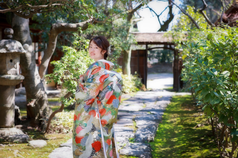 新婦様のソロショット撮影パート1