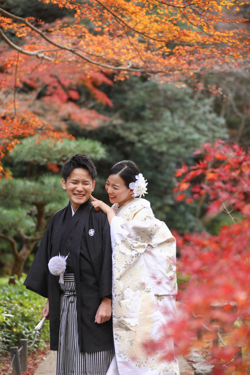 照れた新郎様の表情が愛らしく素敵でした