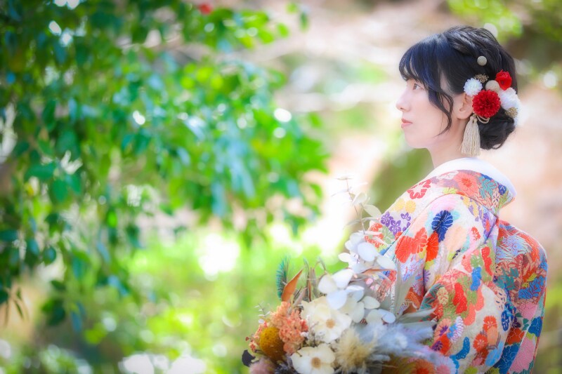 新婦様ソロショット撮影