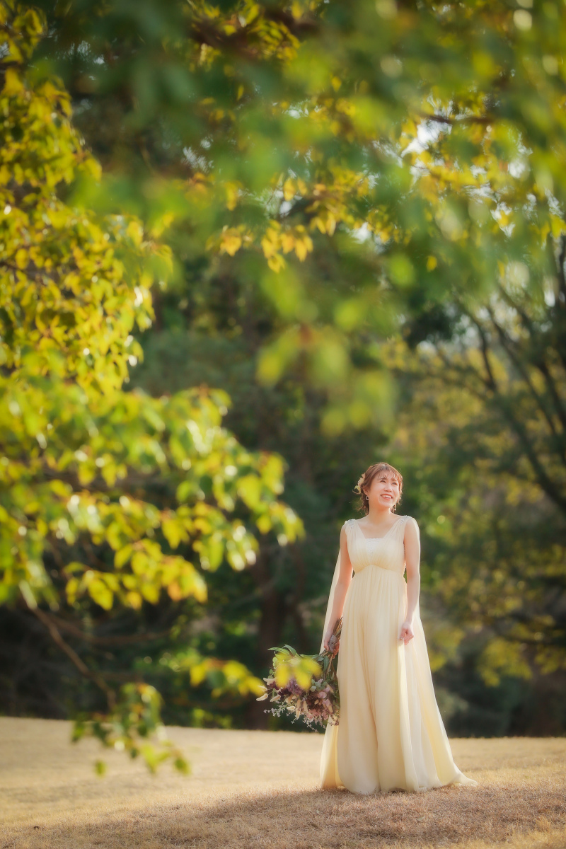 2名体制撮影でドレス姿を余す事なくのこします