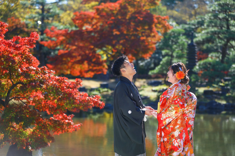 お二人の自然体な様子も大切な一コマ